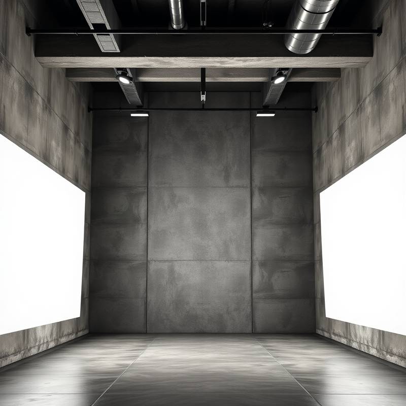 Industrial-style photo studio